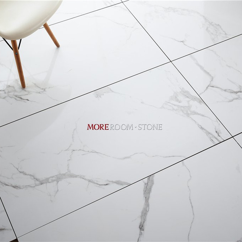 Floor and Wall Choices Marble Stone White Look Porcelain Tile for Sale