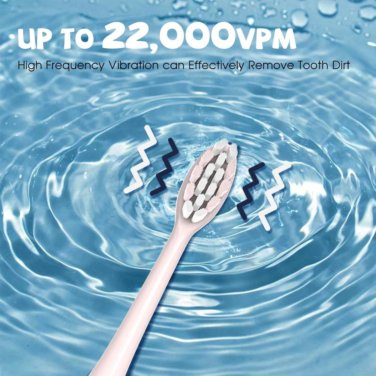 Fast Charging 5 Modes Oral Care Whitening Electric Toothbrush for Adult