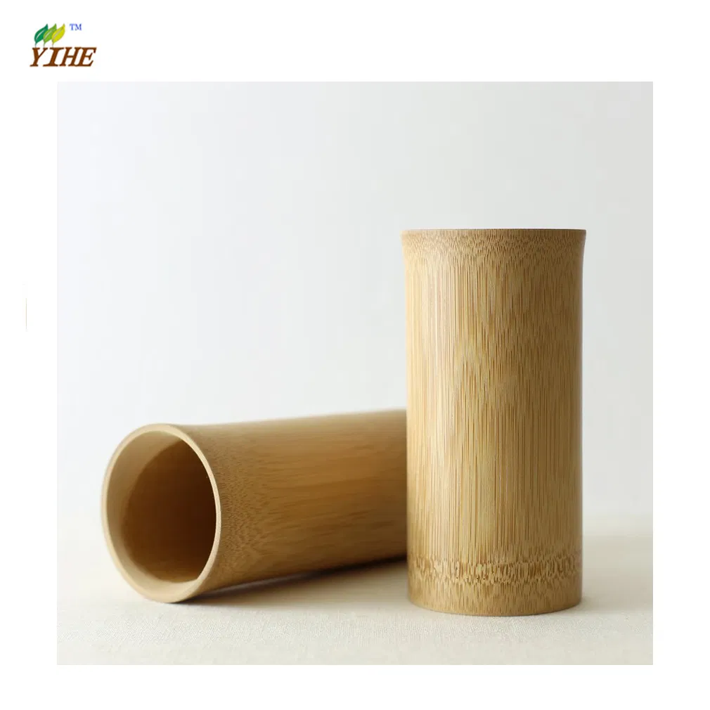 Natural Reusable Eco Friendly Custom Logo Bamboo Water Cup