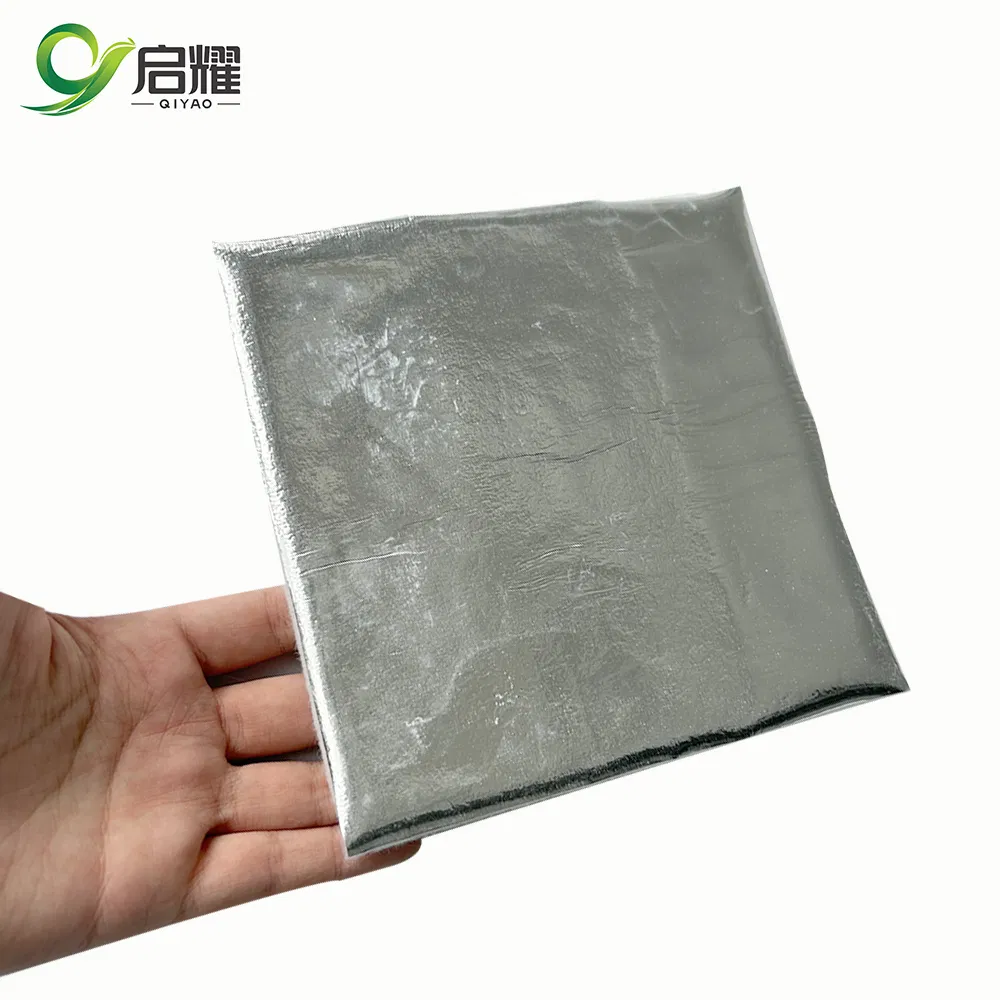 Aluminum Foil Faced Silica Aerogel Thermal Insulation Blanket Roll