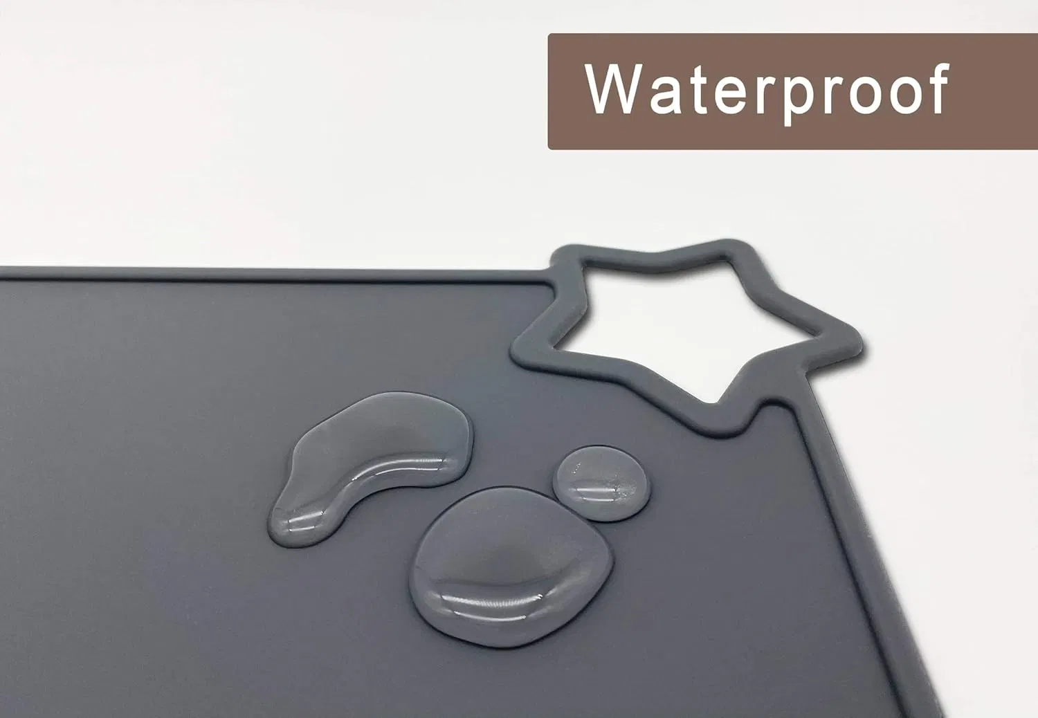 OEM ODM Customized Non-Slip Washable Dirt-Repellent Portable Baby Silicone Place Mats