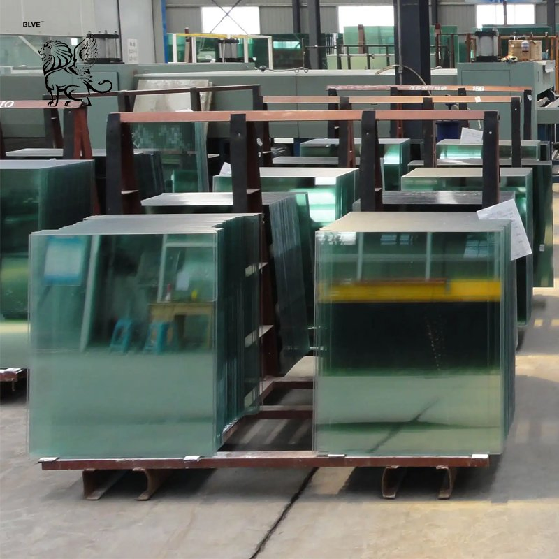 High Strength Low-Iron Toughened Safety Explosion-Proof Glass 3mm-19mm Green Clear Flat Curved Toughened Tempered Glass Supplier