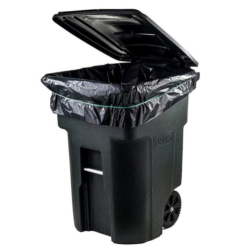 LDPE Black Heavy Duty Plastic Rubbish Bag