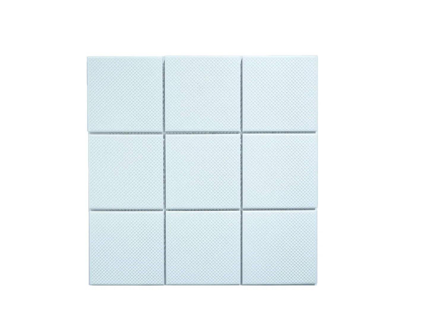 Custom Logo Blue Marble Stone Swimming Pool 3D Mosaic Floor Tile Craft Decoration