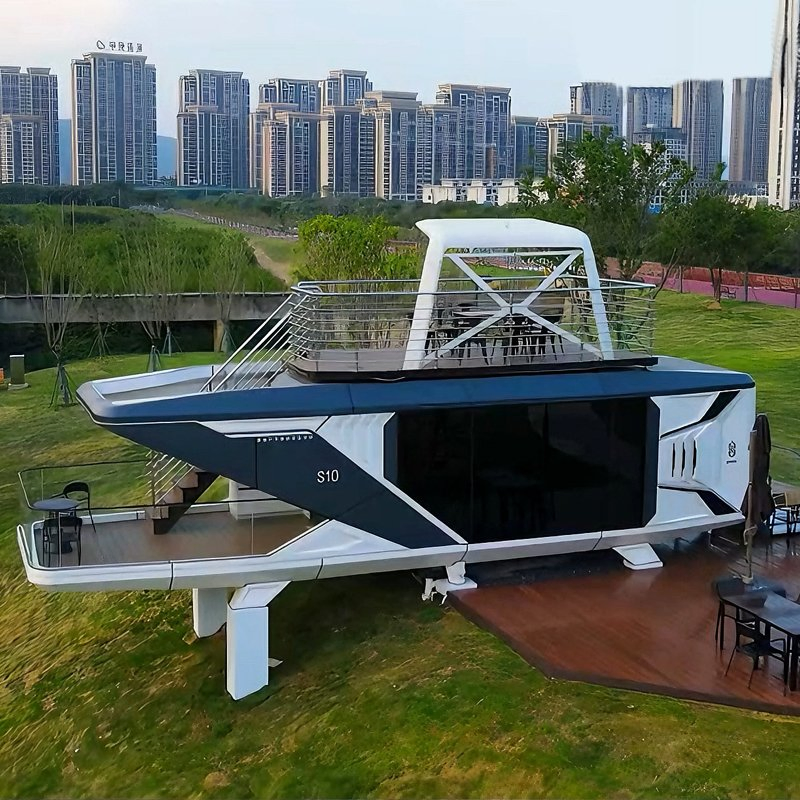 New Style Pod Hotel with High Strength Aviation Aluminum Frame
