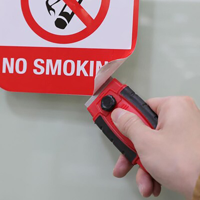 Cleaning Scraper Plastic Razor Scraper with 40X19mm Plastic Blades or Metal Blades