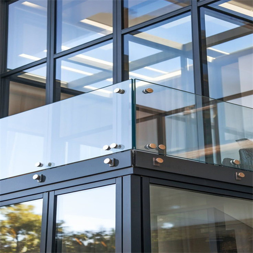 Outdoor Balcony Railing Stainless Steel Glass Balustrade Standoff Glass Balustrade