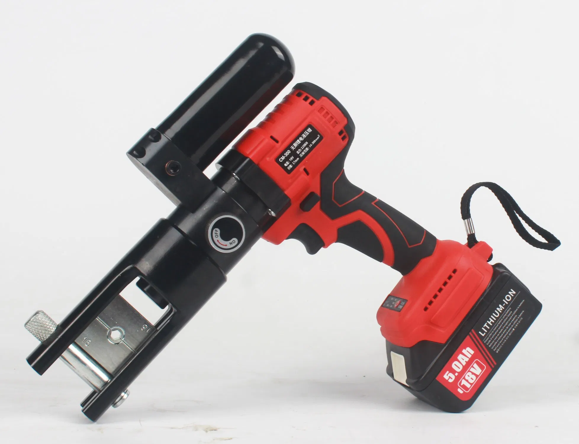 Special Price Cm-300 Battery Crimper for Cable Lugs Powered Hydraulic Crimping Tool