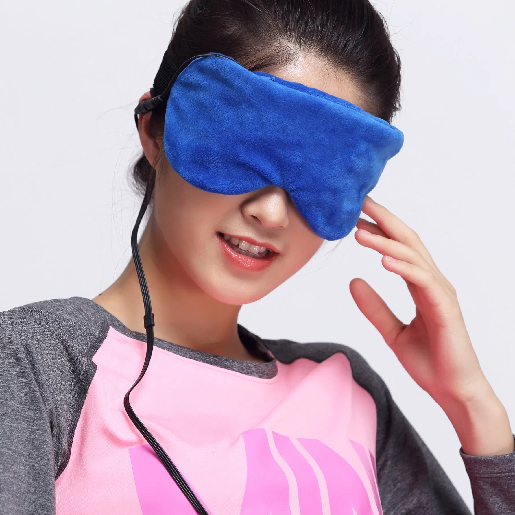 China High Quality Far Infrared USB Heating Eye Mask with CE Certificate for Eye Relax Help Sleep