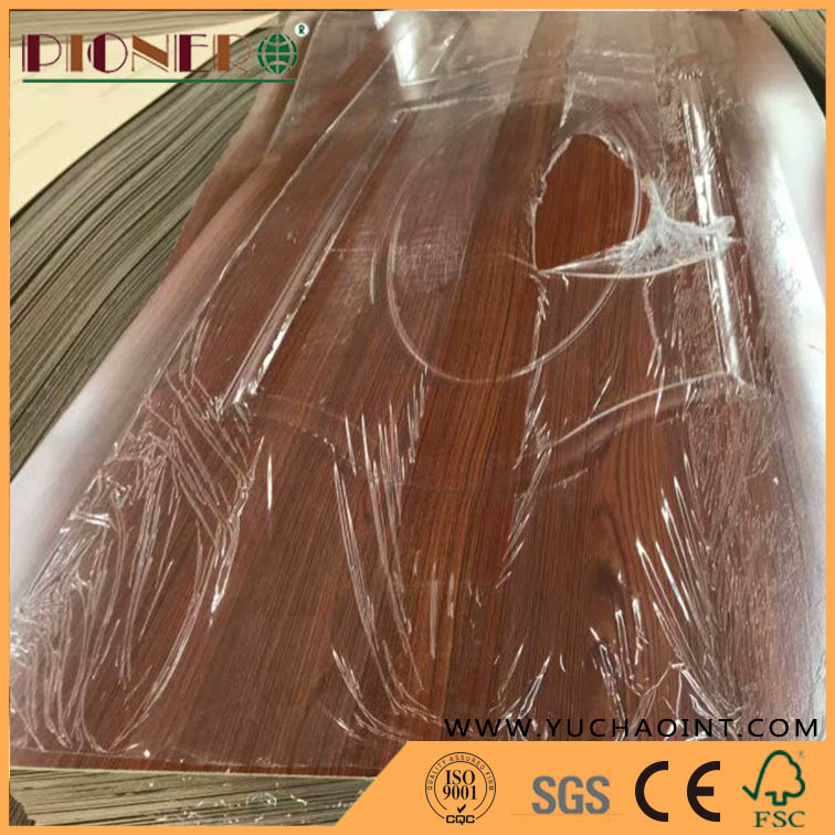 Wood Veneer/ Melamine Paper Moulded MDF/Plywood Door Skin