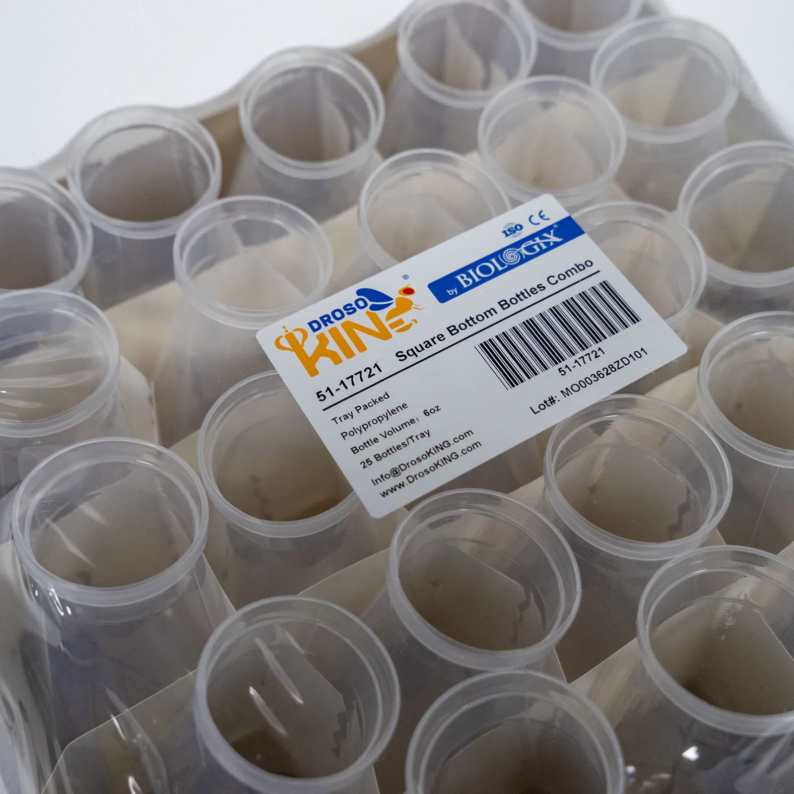 Drosophila Combo, Vials Combo and Bottles Combo