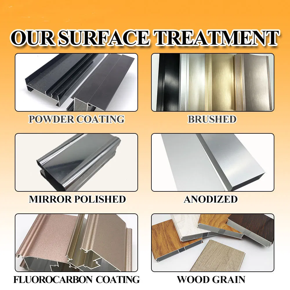 Алюминиевый профиль экструдированный для строительства