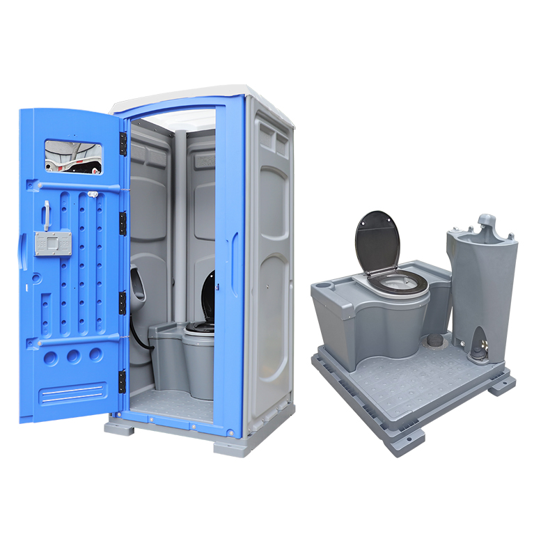 Portable Mobile Flush Restroom Single Plastic Toilet Porta Potty for Outdoor Events