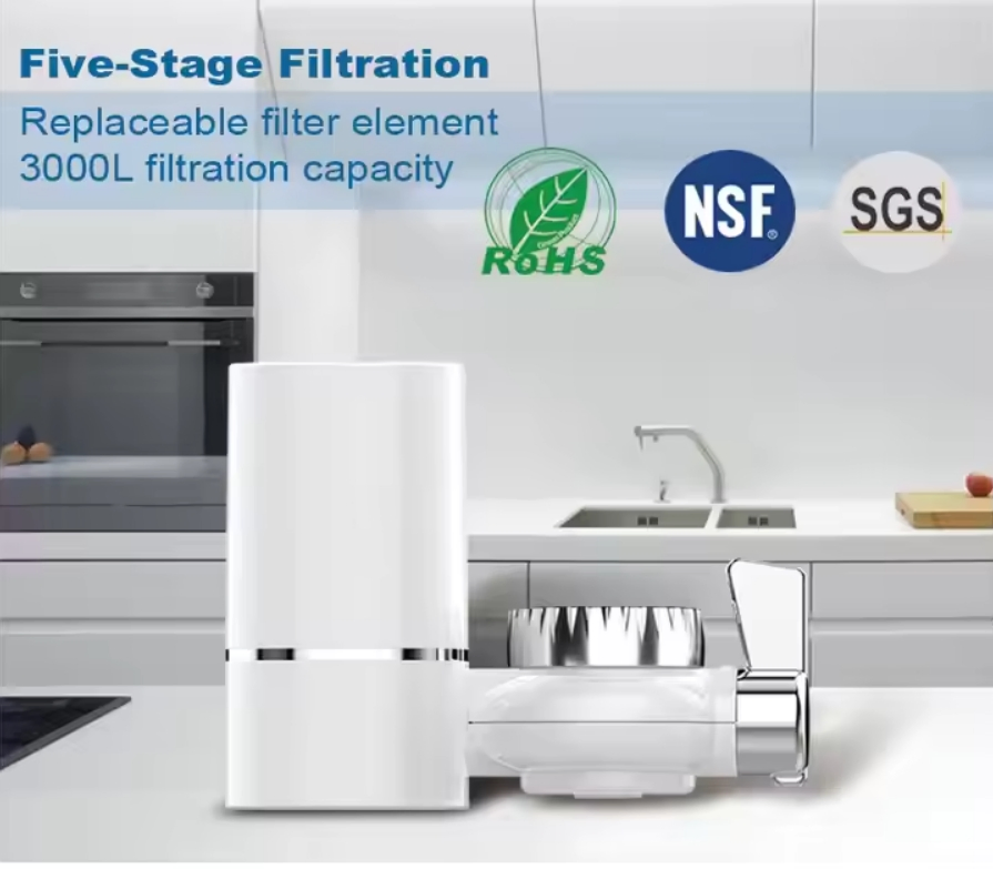 Simple Tap Water Filter System Manual Purify Water Tap Faucet Filter