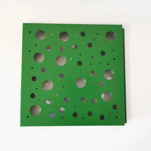 CNC Laser Cutting Perforated Aluminum Wall Panels for Exterior Wall Decoration