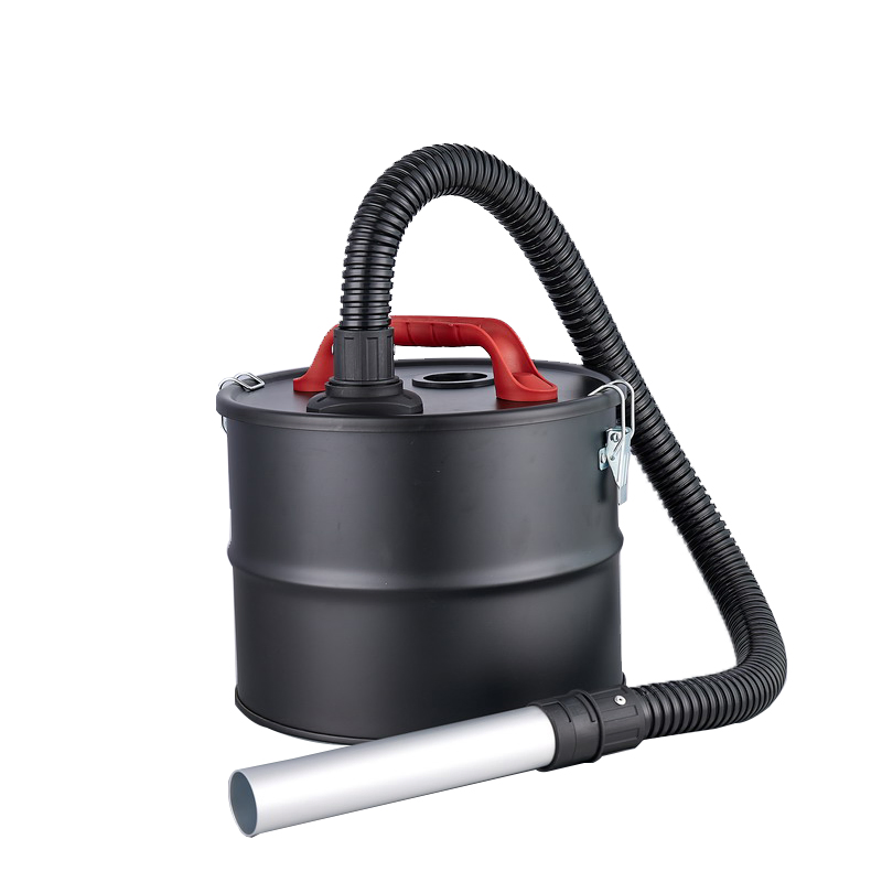 Ведро для золы металлическое 15 л черное с пылесосом