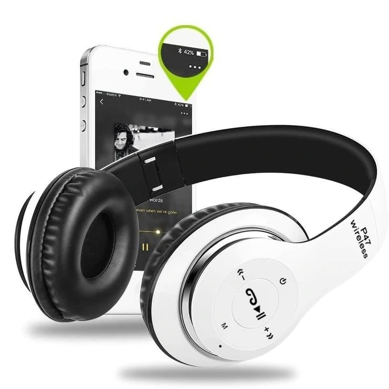 Tws Outdoor Bluetooth Headphone High Quality P47 Wireless Headphone