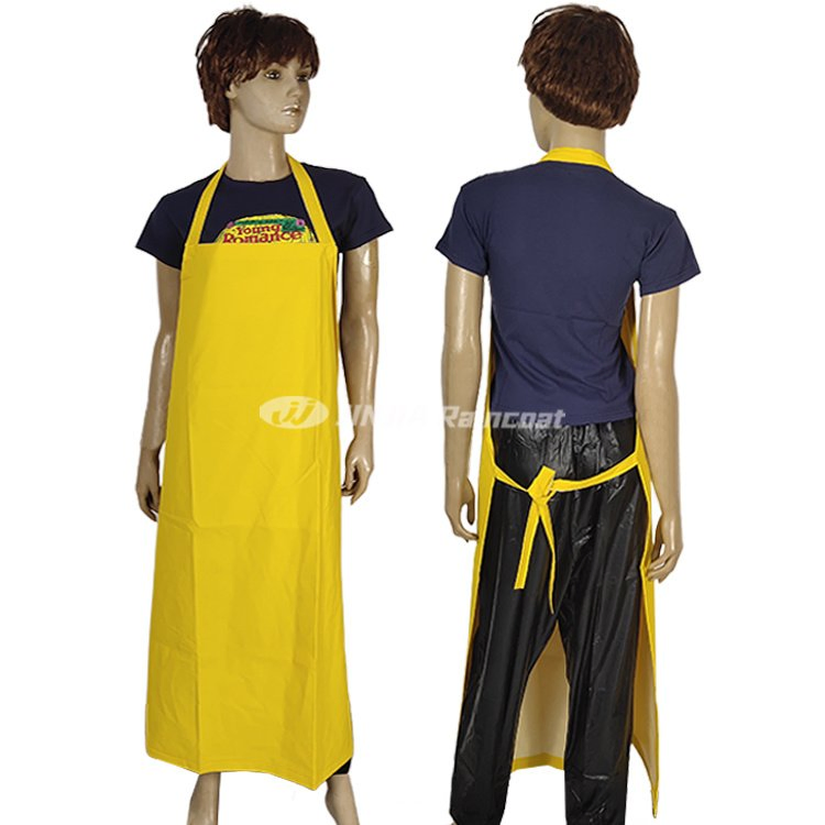 Custom Heavy Duty Car Wash Vinyl PVC Work Apron Waterproof and Oil Proof
