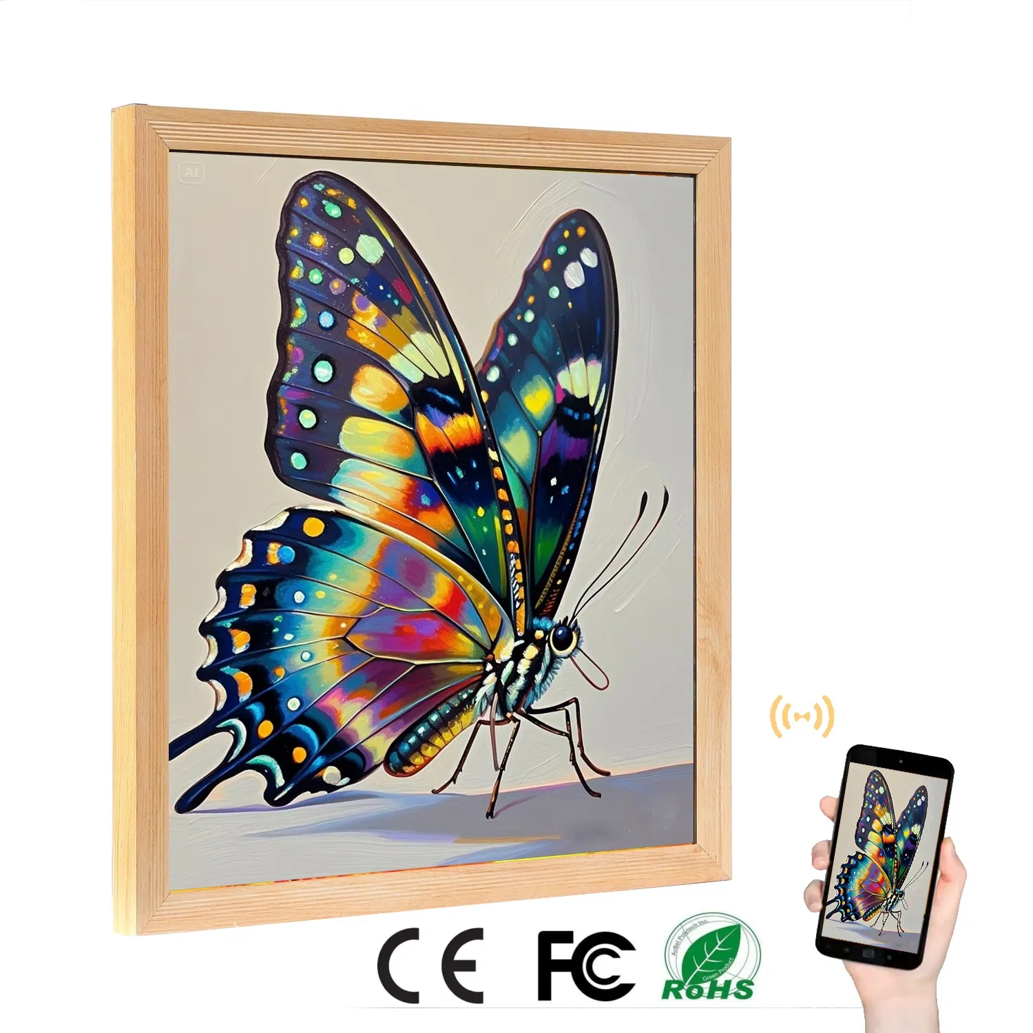 Custom Ultra HD Monitor for Displaying Art and Photos