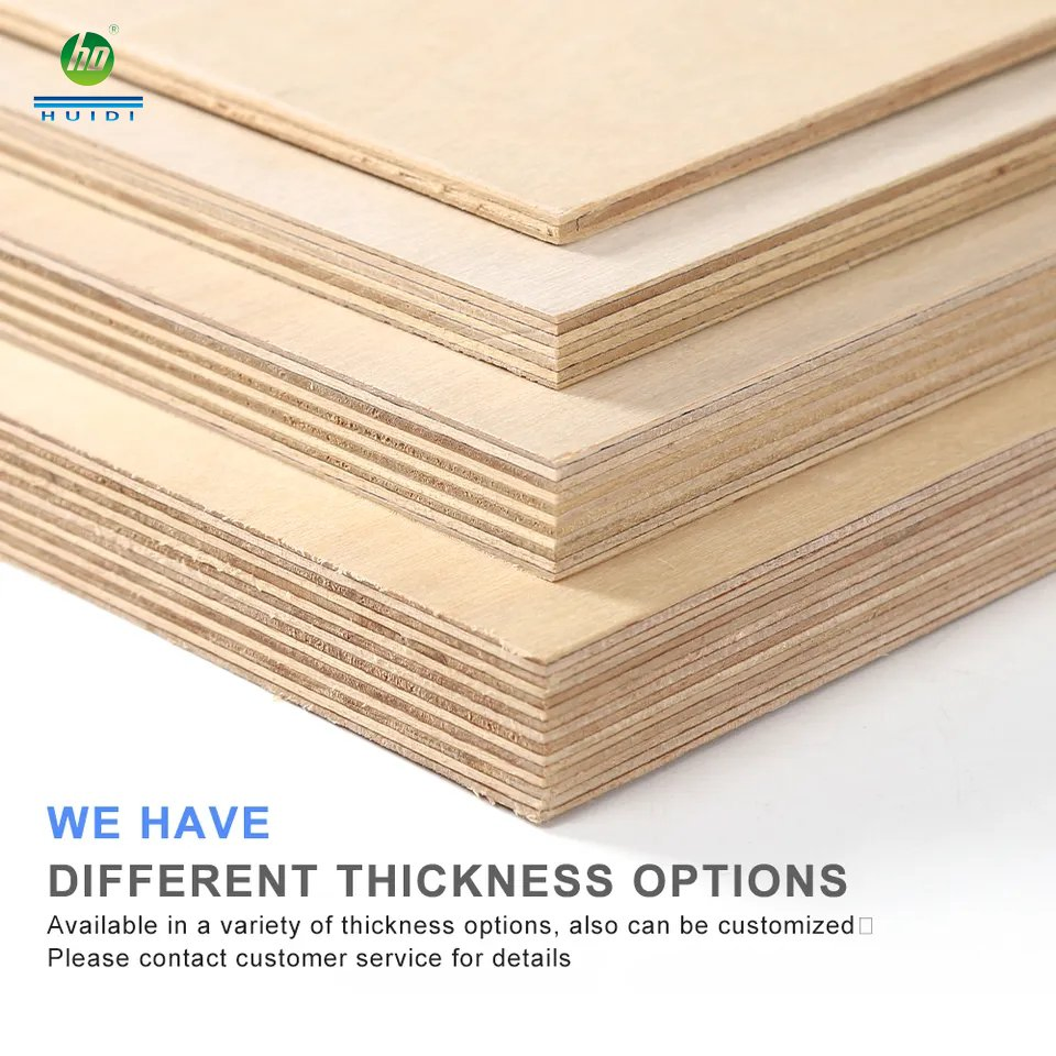 Commercial Linyi Natural Marine Cheap Melamine Decoration Film Faced Hardwood Furniture Wood Veneer Laminated Plywood