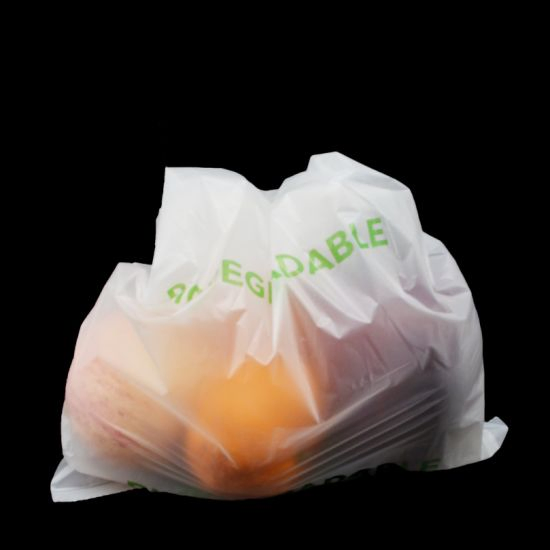 Biodegradable Fridge Keep Fresh Sealed Fruit Vegetable Plastic Food Freezer Storage Package Bag