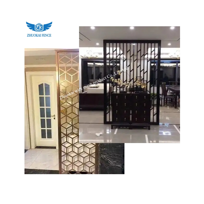 Luxury Outdoor Decorative Metal Outdoor Privacy Screen Freestanding Garden Privacy Screen