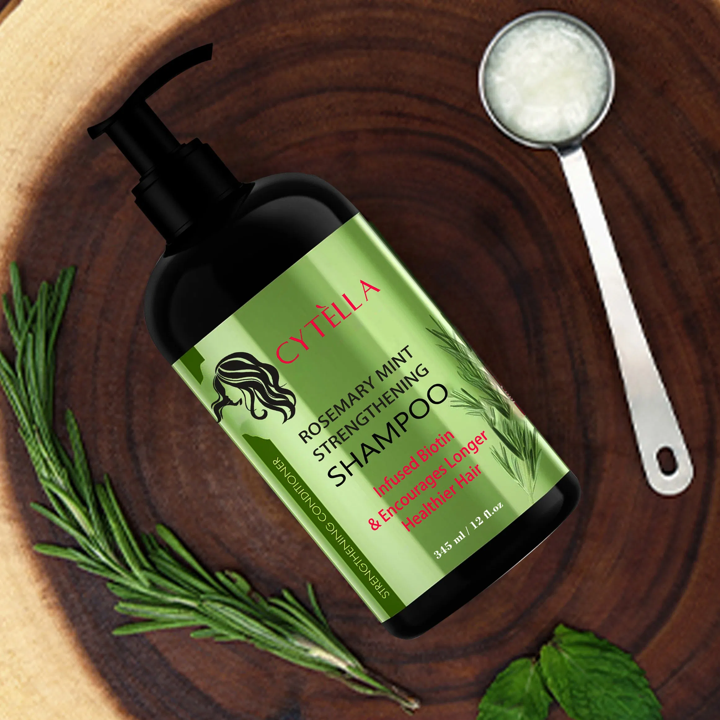Cytella Rosemary Mint Strengthening Shampoo
