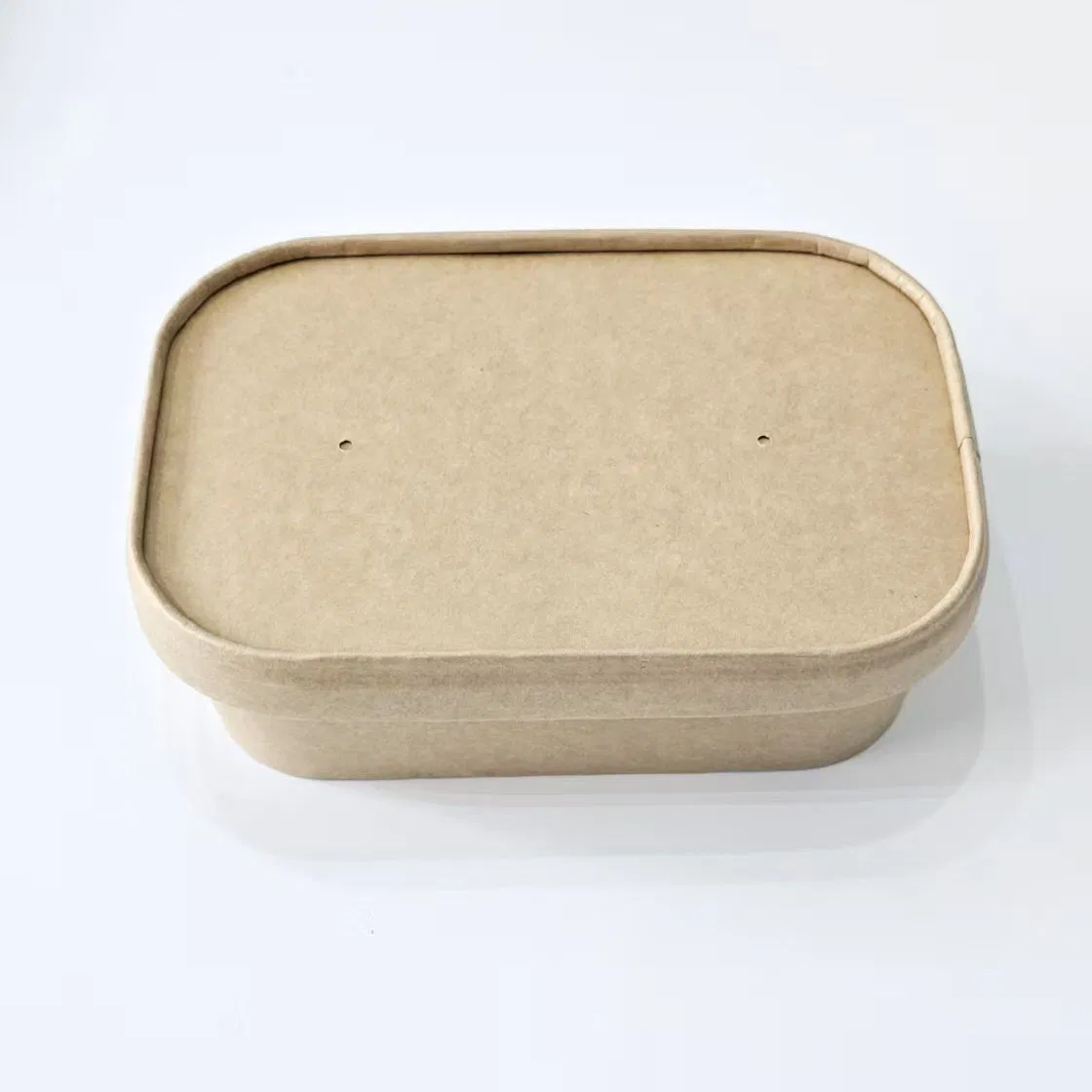 500ml Ice Cream Kraft Paper Container with Lid