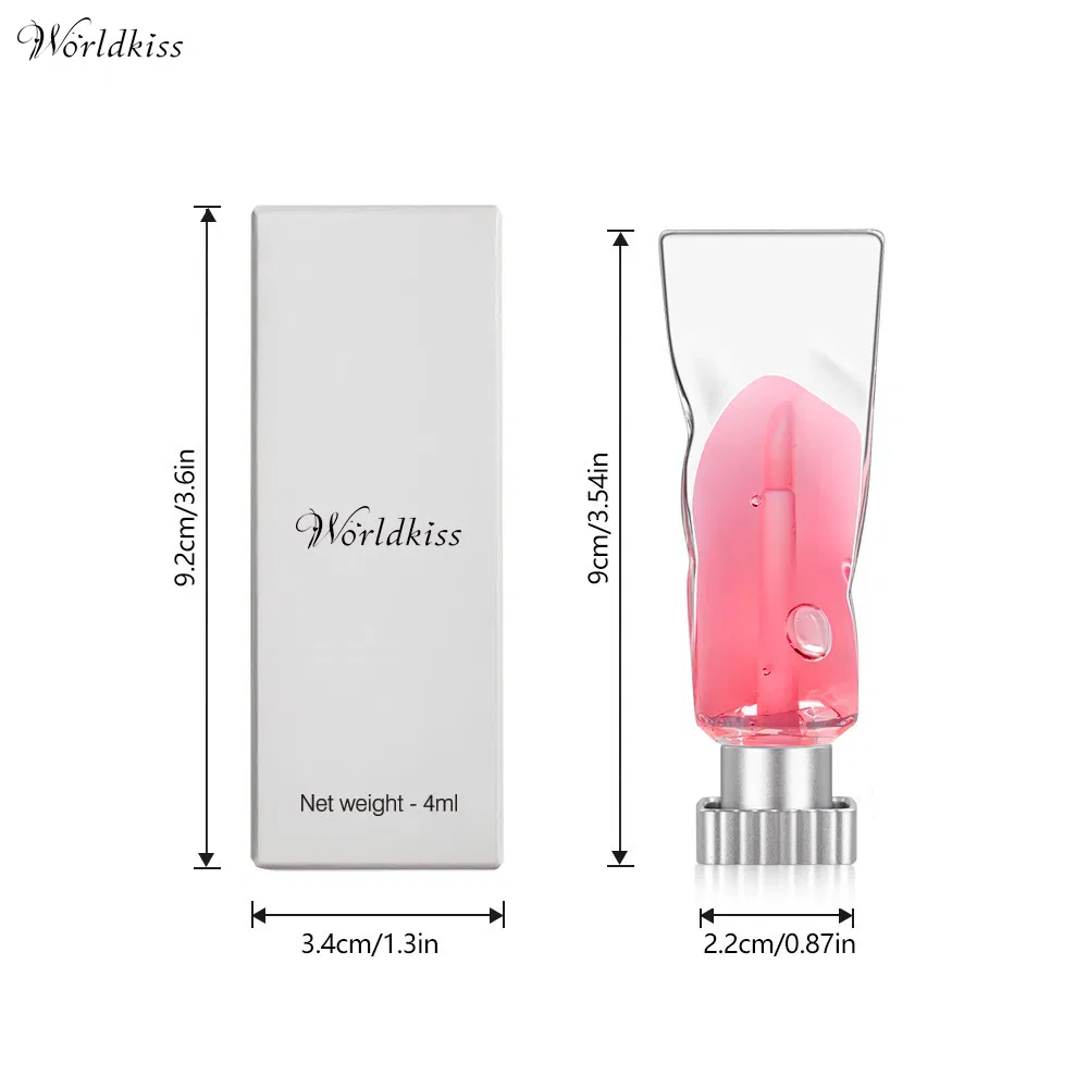12 Flavor Fruit Lip Gloss Private Label Tinted Transparent Vegan Lip Oil