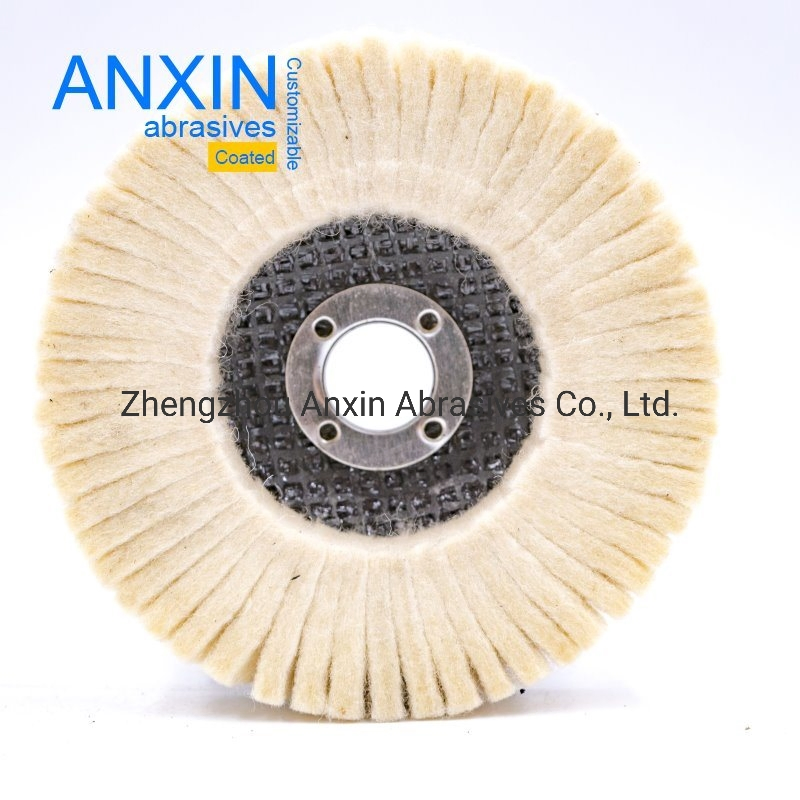 4.5"*7/8" Vertical Felt Polishing Flap Disc