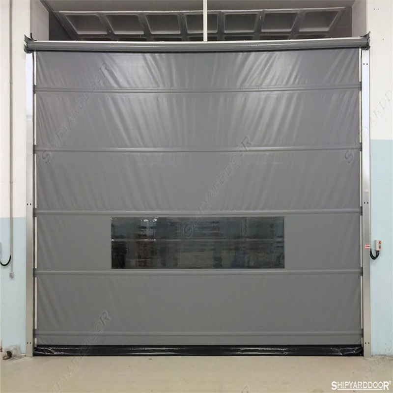 Plastic Fast PVC Roll up Door Vertical Electric High Speed Roll up Door Manufacturer