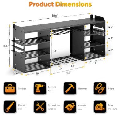 Raytal Large Power Tool Organizer