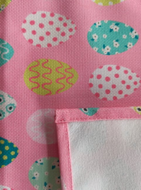 Custom Digital Print Easter Egg Mat Tea Towel Used for Easter