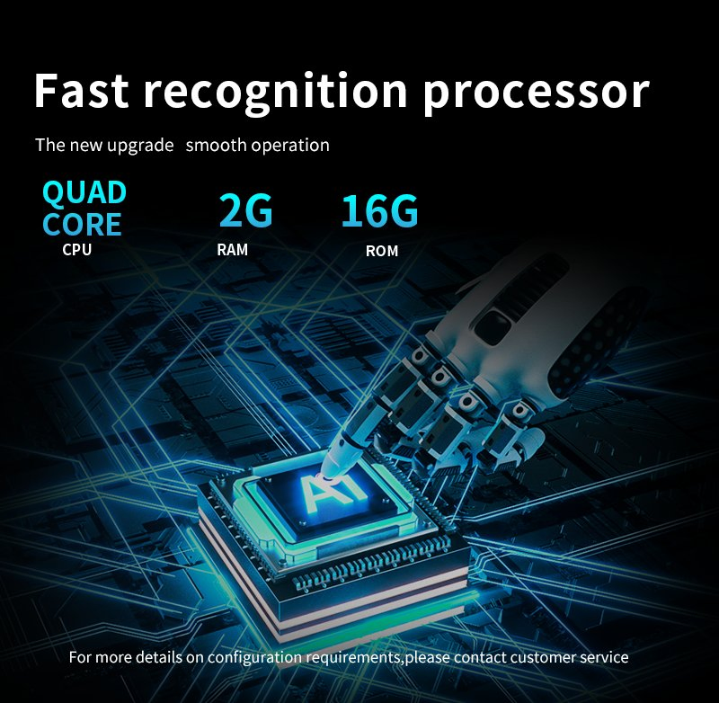 Capacitive Touch Screen Ultra-Wide Camera POS Terminal for Intelligent Management System