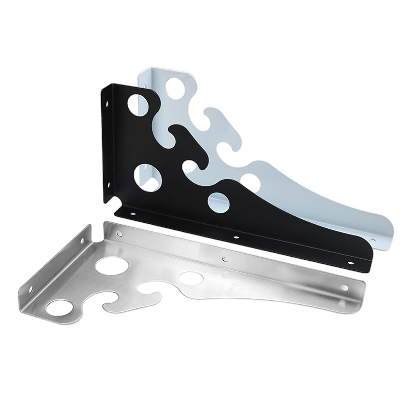 Decorative Shelf Bracket, Rustproof Stainless Steel Corner Bracket for DIY Home Storage