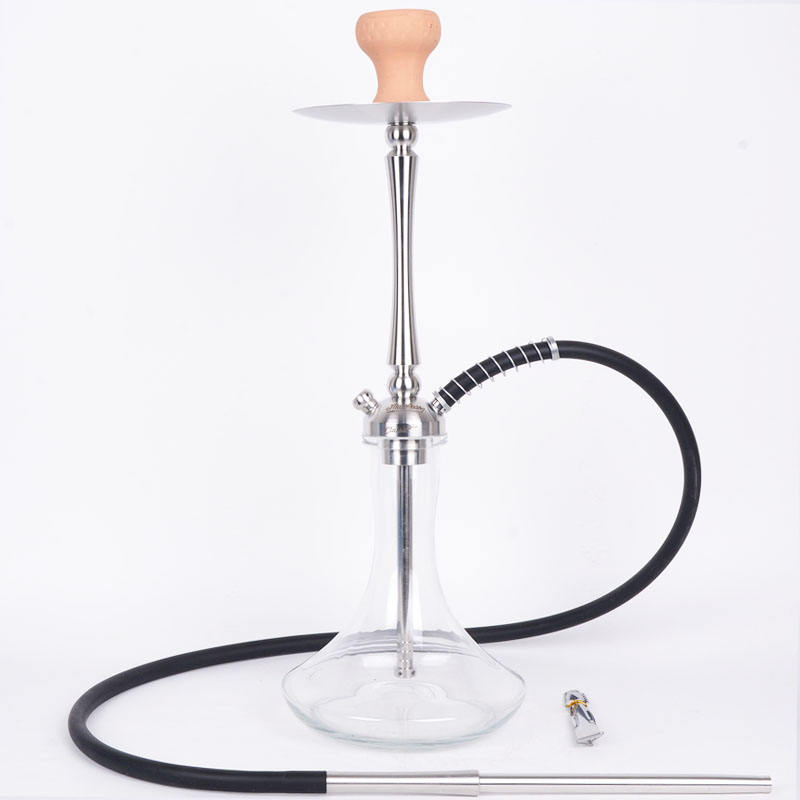 New Design Hot-Selling Single Tube Gift Box Mixed Color Hookah Shisha Stainless Steel Hookahs