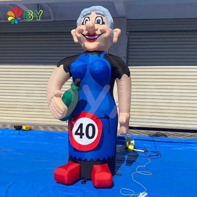 Inflatable Holland Bar Girl Balloon, Holland Character Cartoon/ Doll Sarah Balloon
