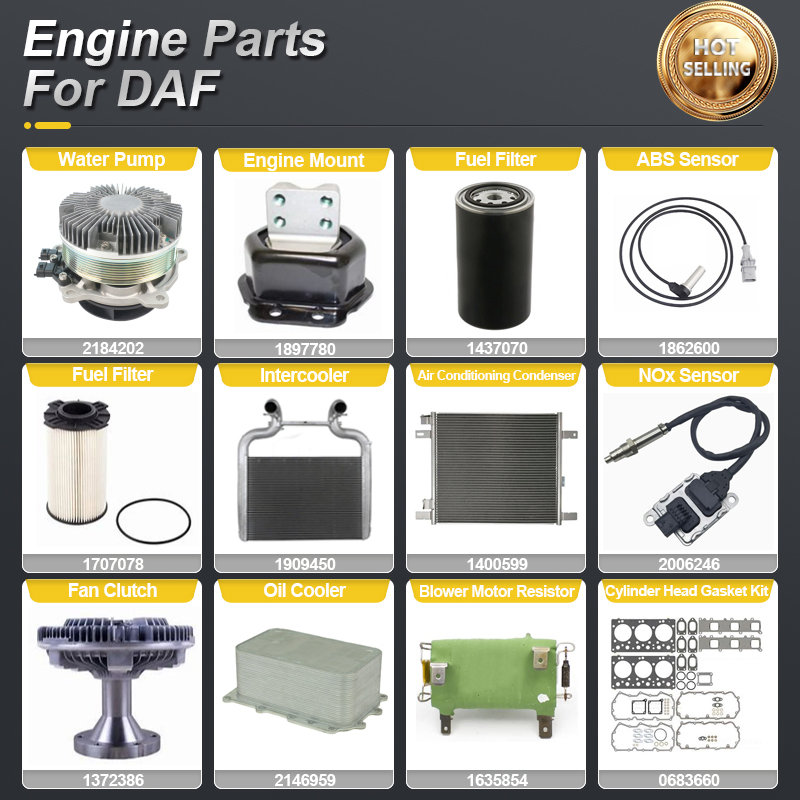 PERFECTRAIL Heavy Duty Spare Parts for DAF Trucks XF, CF, LF Series