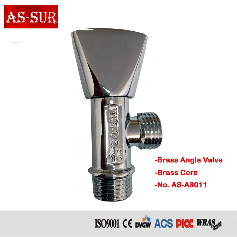 Латунный угловой вентиль Dr 5003 A8008, 1/2