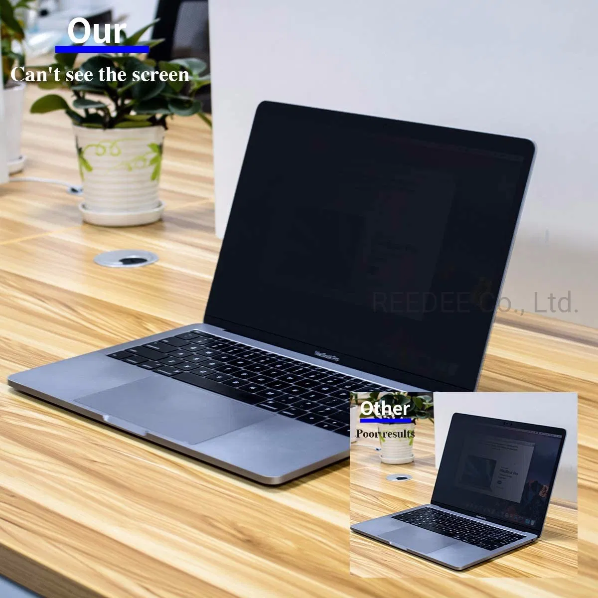 China Manufacturer Bulk Order Hot Sale Laptop Privacy Screen Protector for Laptop 15.6''