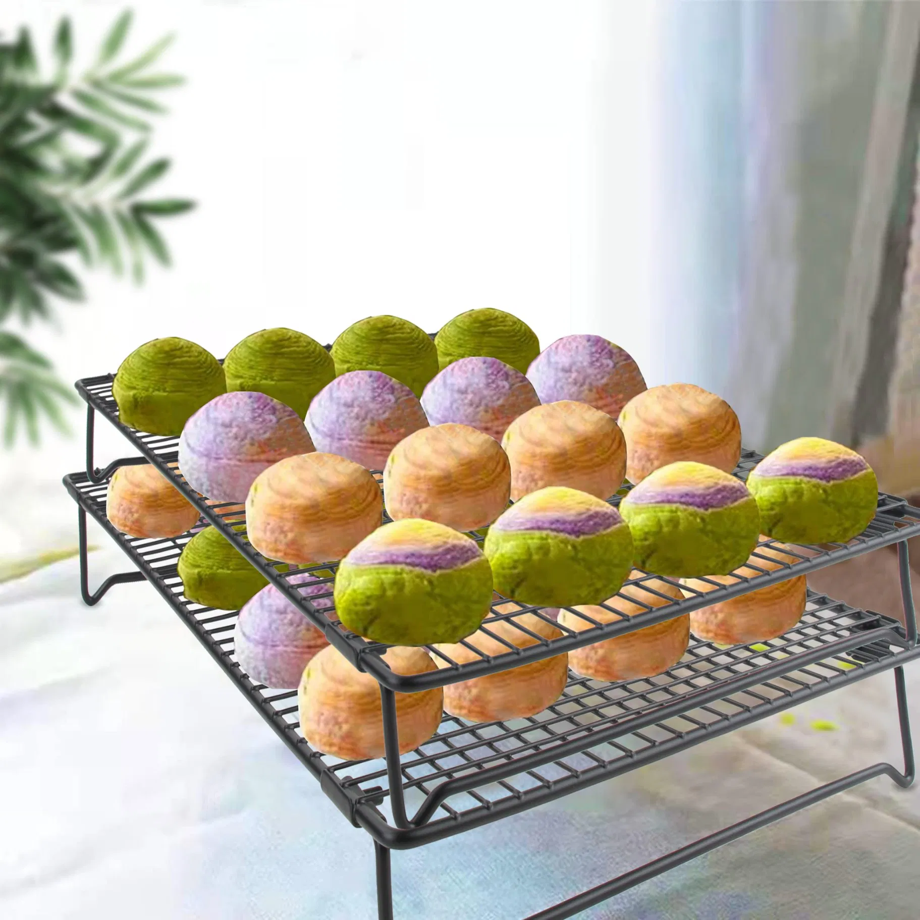 Cake Bake Tools Bakery Cupcake Cooling Tray Wire Mesh Cake Bread Cooling Rack