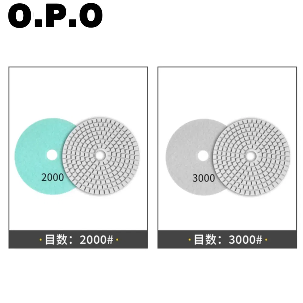 Алмазный полировальный диск 4 дюйма для мрамора и камня