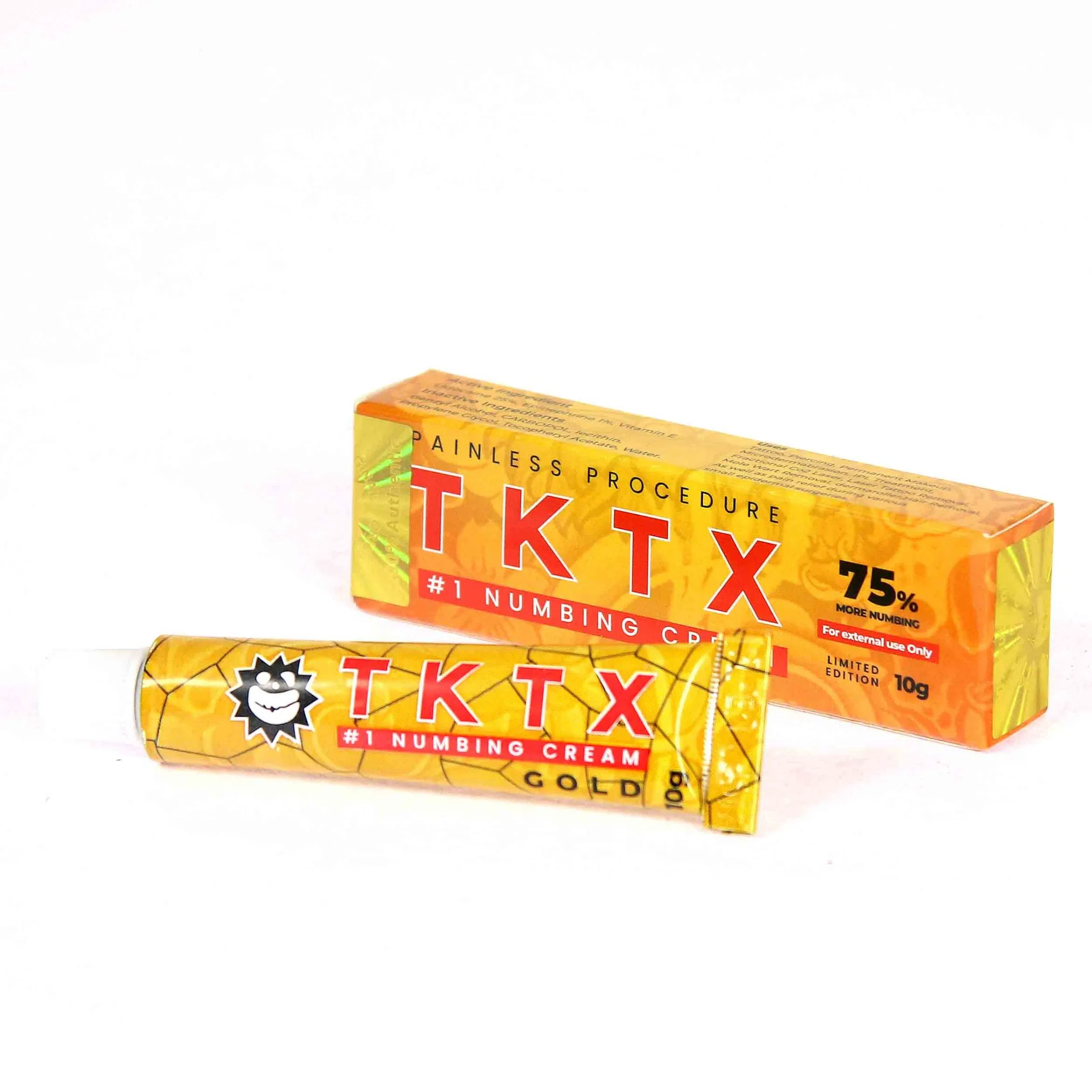Factory Tktx 75% Numbing Cream Anesthetic Super Numb Ointment for Tattoo Microblading Microneedling Permanent Makeup Supply