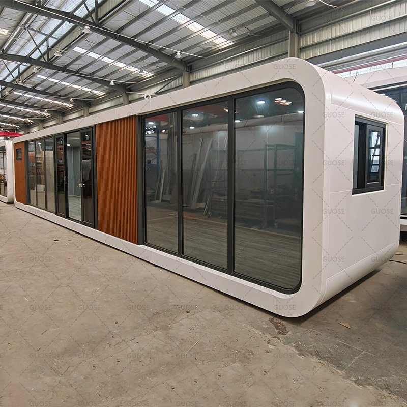 Prefabricated Apple Barn Cabin Container House Trade Sleeping Pods for Space Capsule House Hotel Room Cabin