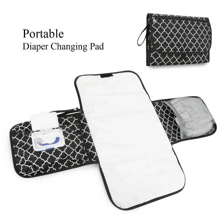 Portable Changing Pad for Newborn Girl & Boy - Baby Changing Pad