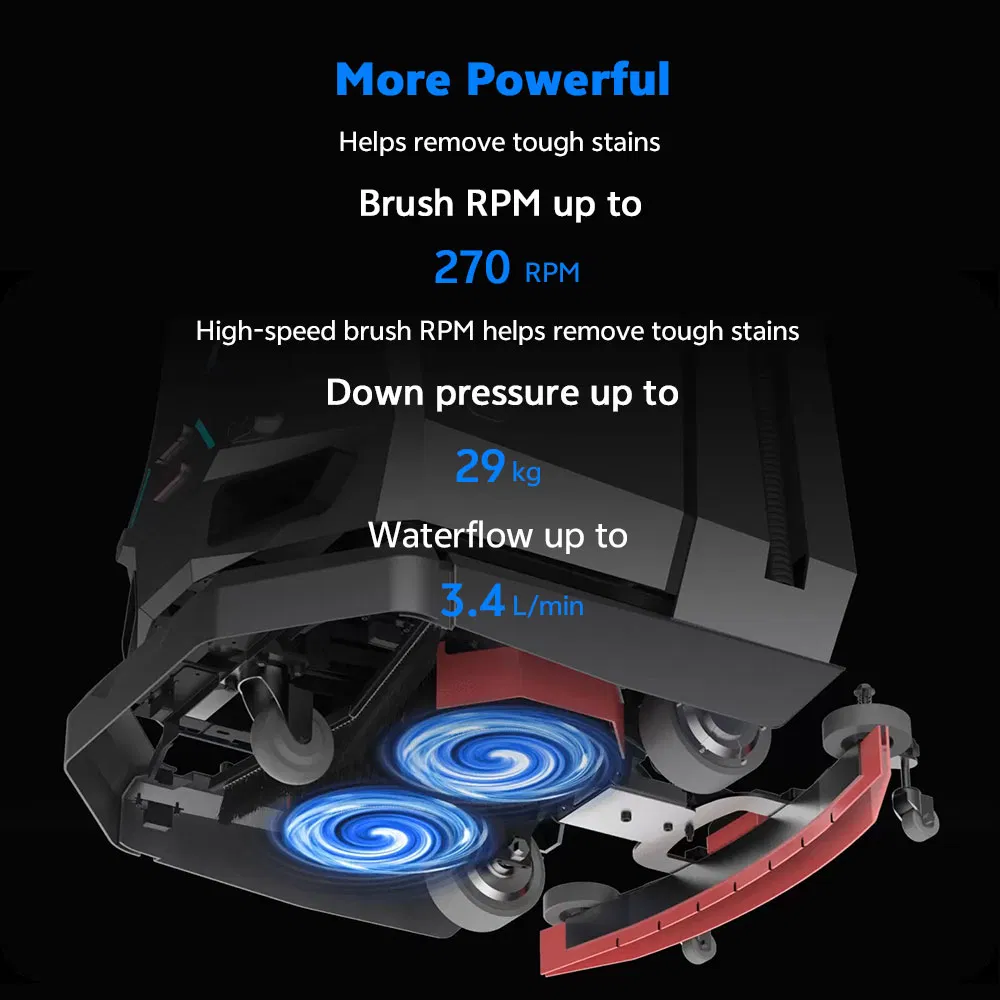 Automated Intelligent Commercial Ai Cleaning Robots Indoor