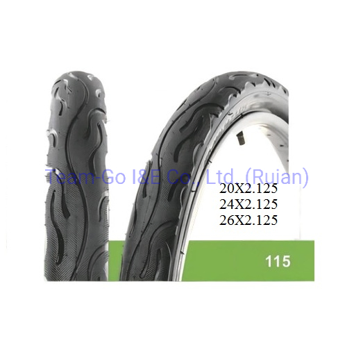 Велосипедная покрышка 20x2.125 с разным рисунком протектора