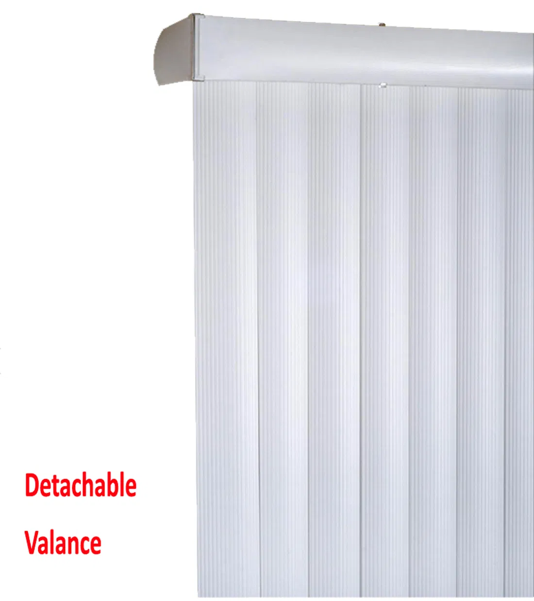 Vinyl PVC Material Bedroom Decorated Window Vertical Blinds