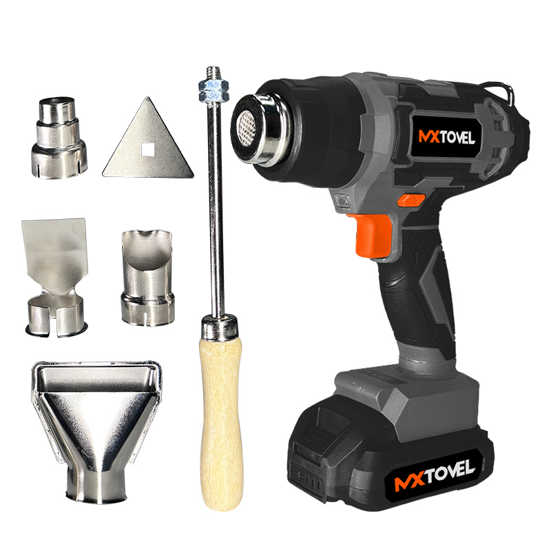 Household 20V Li-ion Battery Portable Cordless Heat Gun Hot Air Welding Gun