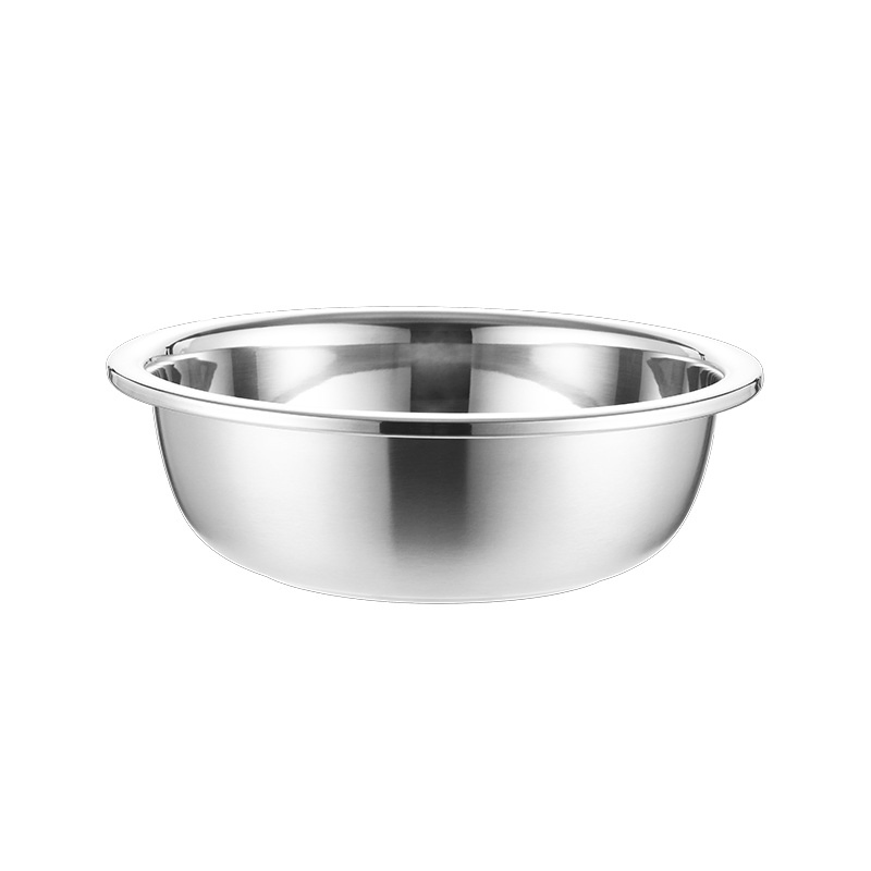Thickened Stainless Steel Large-Capacity Bowl - Multiple Size Containers